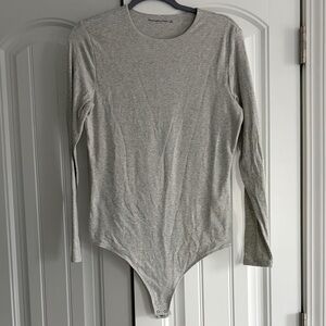 A&F Gray Bodysuit